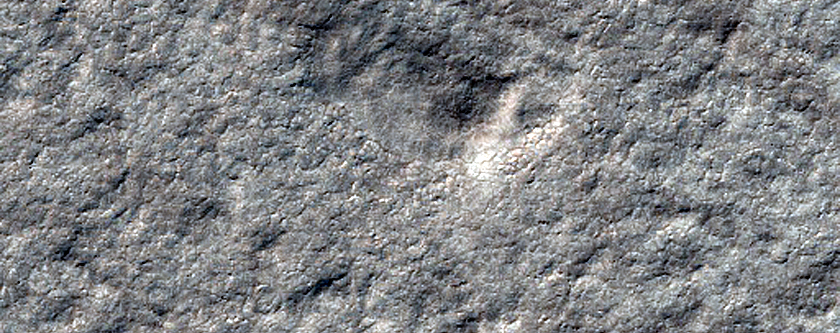 Possible Impact Crater on Promethei Lingula
