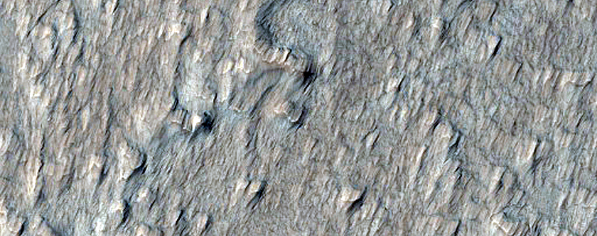 Pit near Arsia Mons