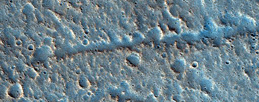 Network of Small Channels on Western Edge of Acidalia Planitia
