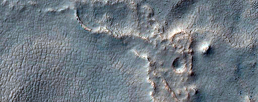 Crater with Steep Slopes
