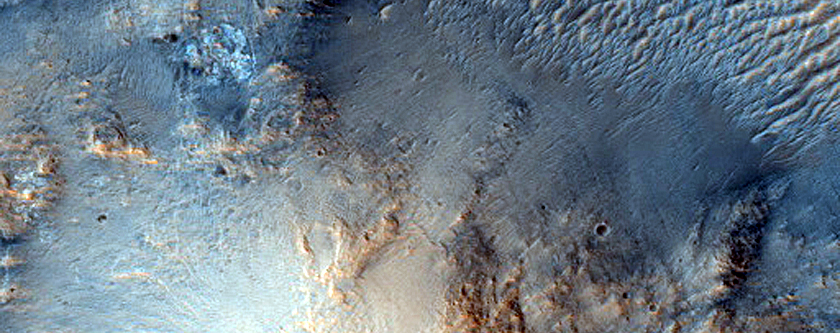 Valleys in Tyrrhena Terra

