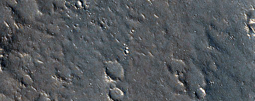 Landforms in Utopia Region
