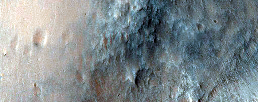 Light-Toned Material in Aureum Chaos

