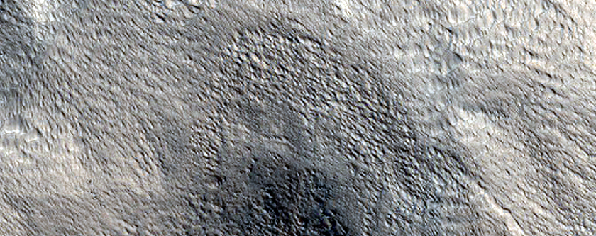 Channels on Mound near Acheron Fossae
