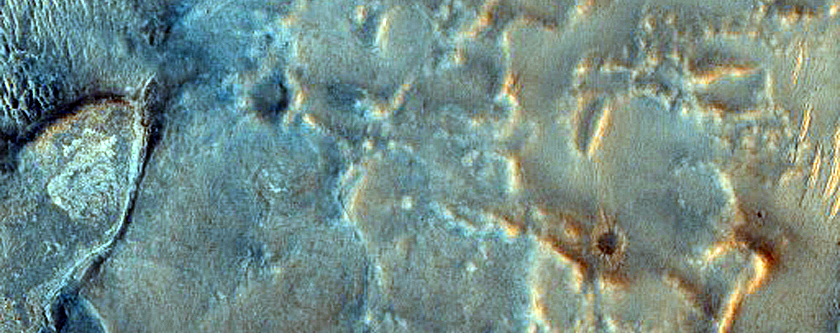 Hunt for Ancient Impact Craters Near Nili Fossae
