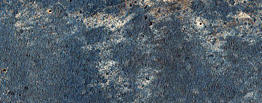 Western Iazu Crater Ejecta
