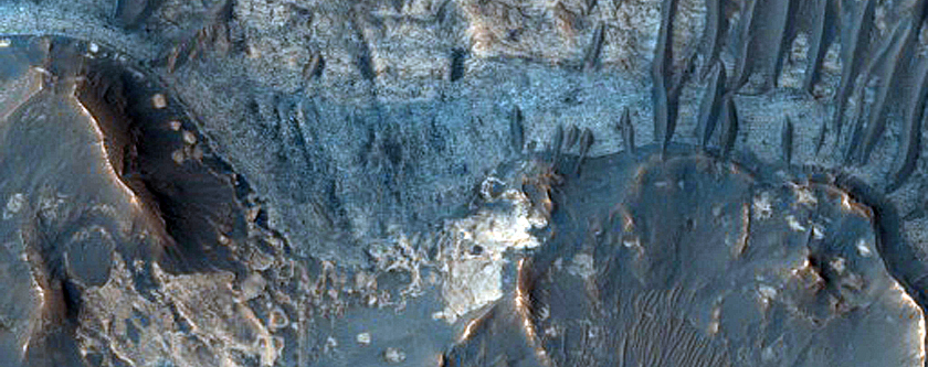 Stratigraphy in Ius Chasma Region
