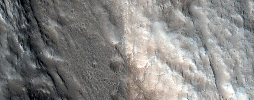 Valley in Acheron Fossae
