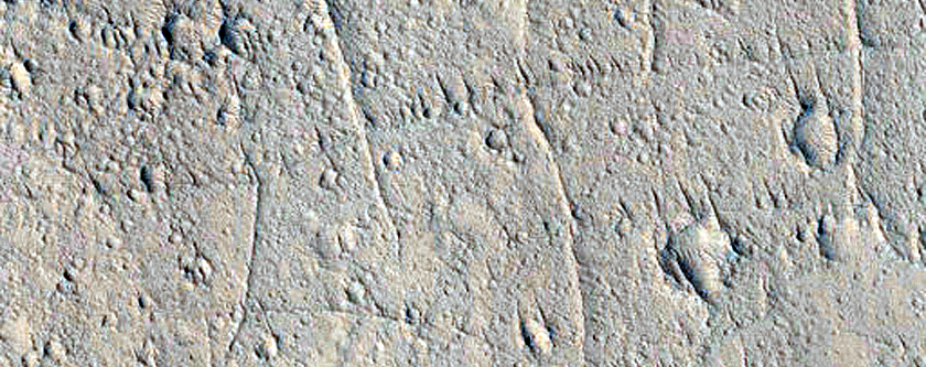 Ridge Network in Arabia Terra

