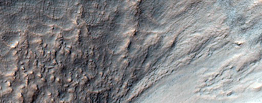 Crater with Steep Slopes
