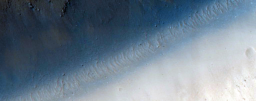 Monitor Slopes in Memnonia Fossae for Activity
