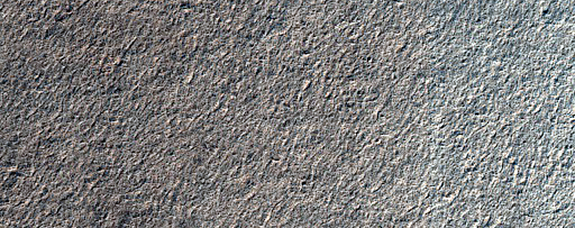 Layers in Southern Latitude Crater
