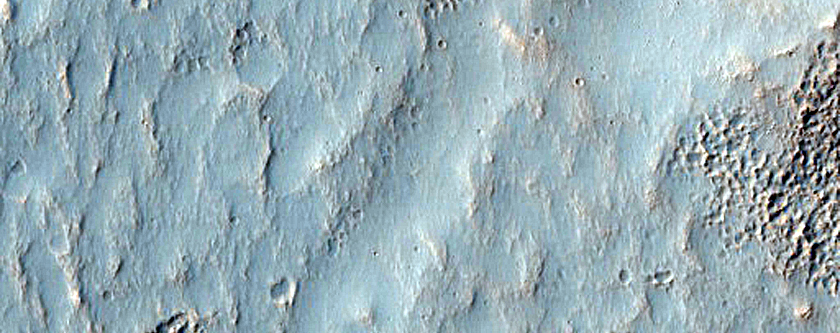 Craters in Sirenum Fossae
