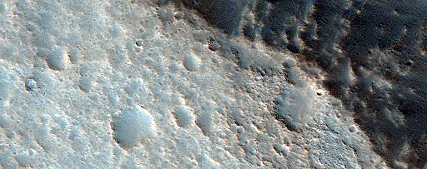 Channels West of Idaeus Fossae
