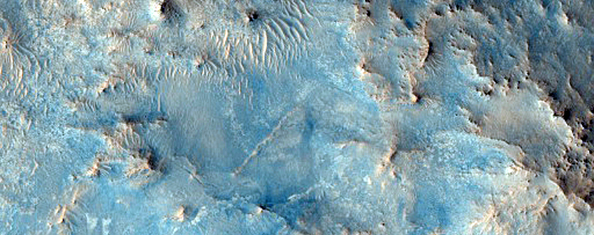 Candidate Landing Site for 2020 Mission in Jezero Crater

