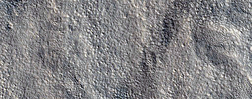 Periglacial Terrain in Eastern Erebus Montes
