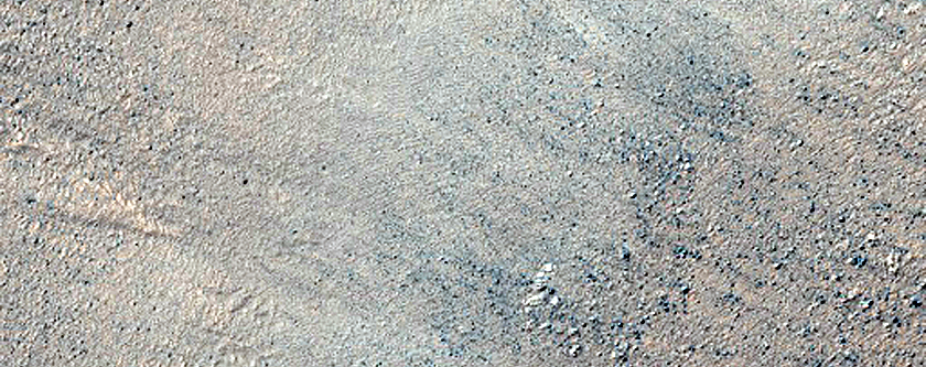 Ridge in Eastern Argyre Planitia
