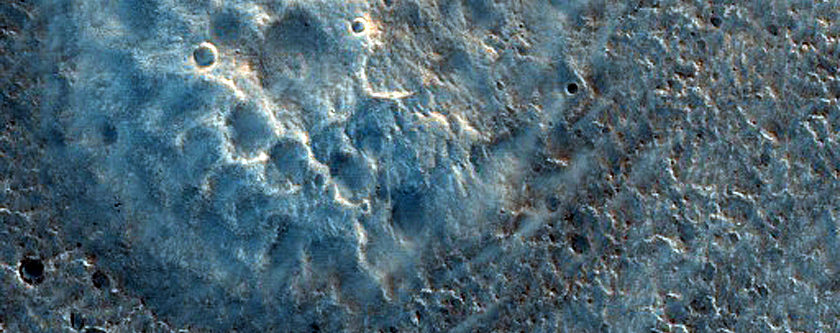 Pitted Cones in Chryse Planitia
