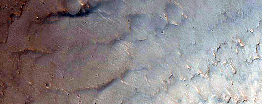 Ridge in Southern Melas Chasma

