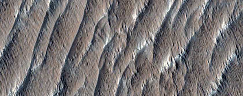 Terrain South of Olympus Mons
