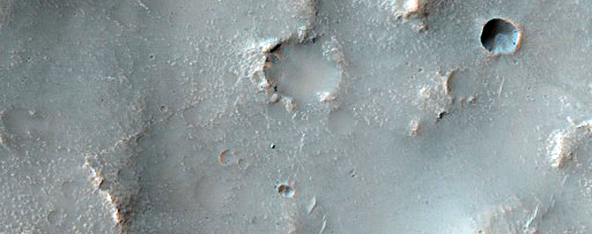 Bakhuysen Crater Ejecta
