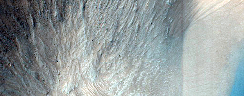Monitor Garni Crater after 2018 Dust Storm
