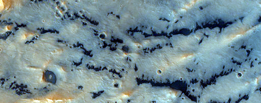 Pasteur Crater Mound
