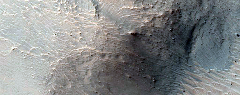 Gullied Crater
