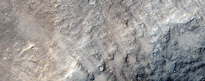 Gusev Crater Mesa Blocks
