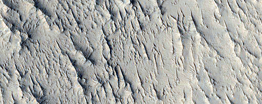 Intersection of Flat-Topped Ridge with Rugged Plain