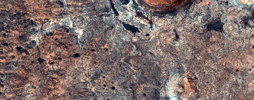 Jarosite Stratigraphy Near Mawrth Vallis
