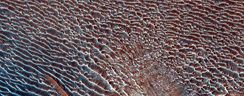 Aeolian Units in Melas Chasma

