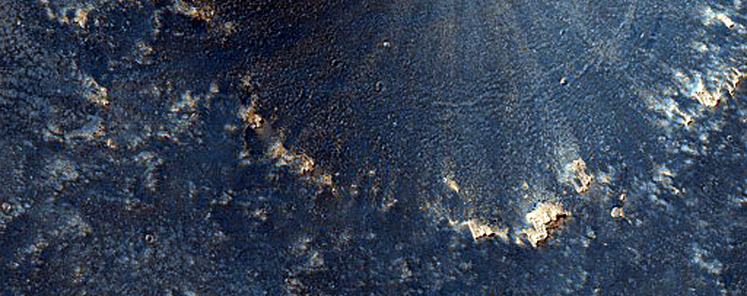 Small Volcanoes and Flows in Syria Colles
