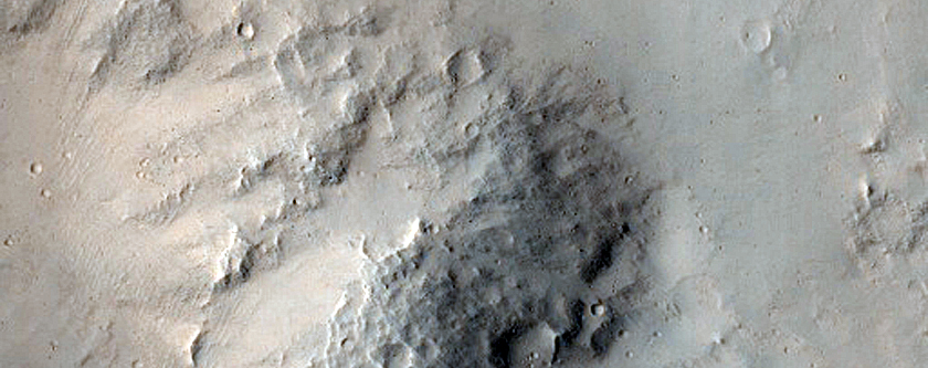 Ius Chasma Landslide Deposits
