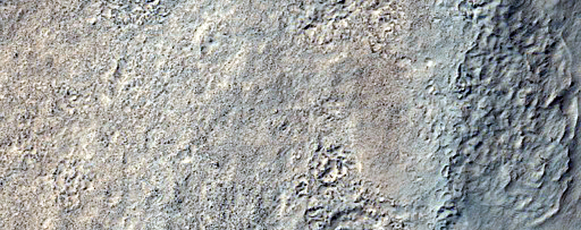 Layered Rock Exposures in North Hellas Planitia
