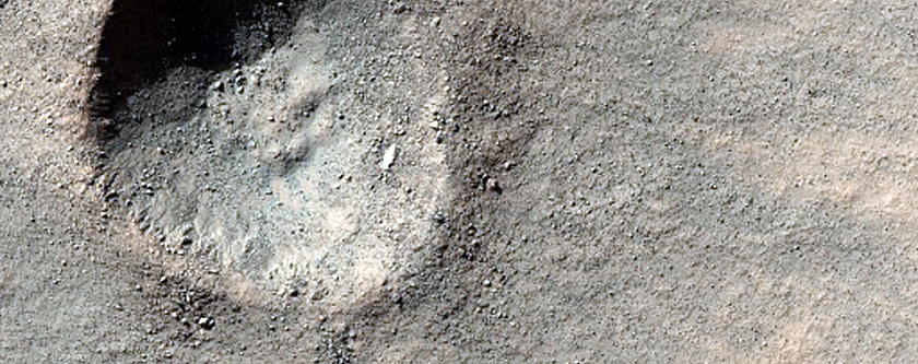 Monitoring Fresh Small Crater in Argyre Region