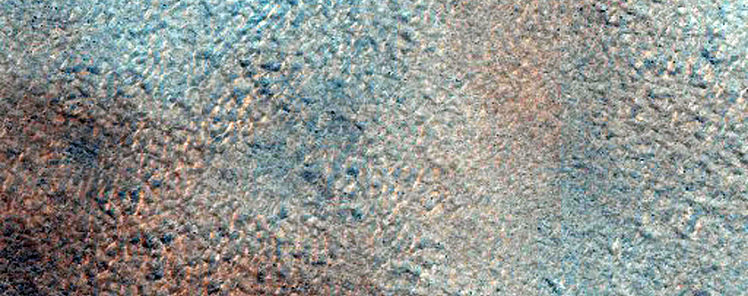 Small Crater in Light Mantle
