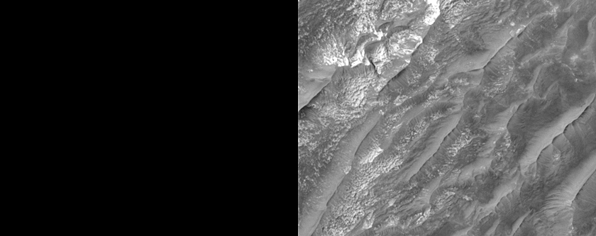 Mass Wasting in Aram Chaos Sediments
