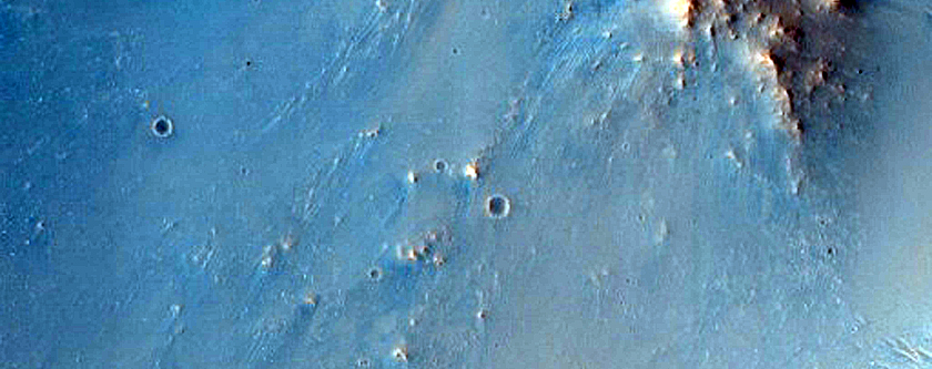 Crater South of Jezero Crater
