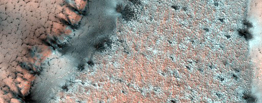 Dunes on Cemented Substrate
