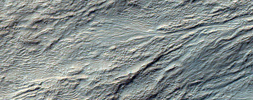 Monitor Slopes of Impact Crater
