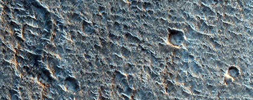Chryse Planitia Terrain Sample
