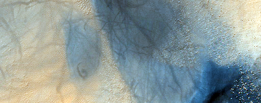 USGS Dune Database 0739-425 in Hellas Planitia