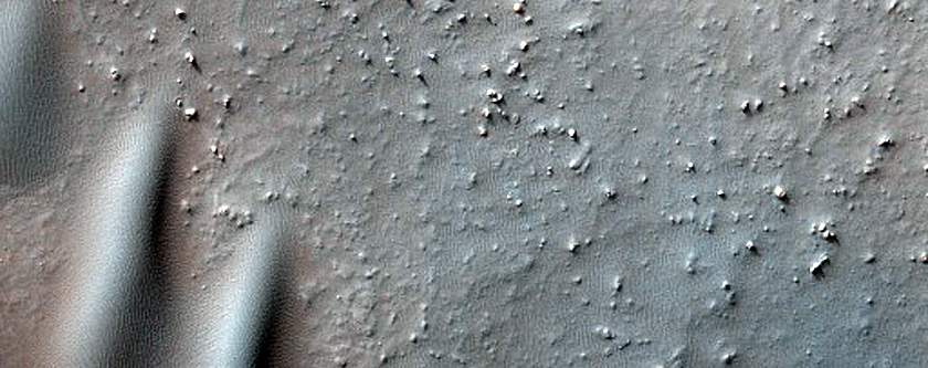 Dune Change Detection West of Lowell Crater