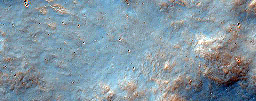 Terrain Northwest of Herschel Crater
