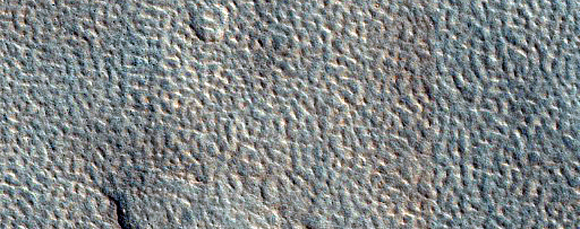 Candidate Recent Impact Site