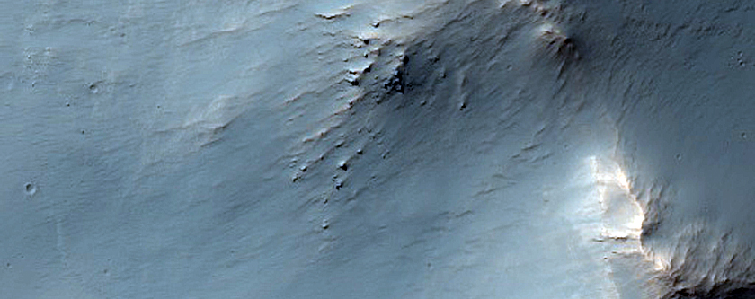 Outer-Rim Terrace at Bakhuysen Crater