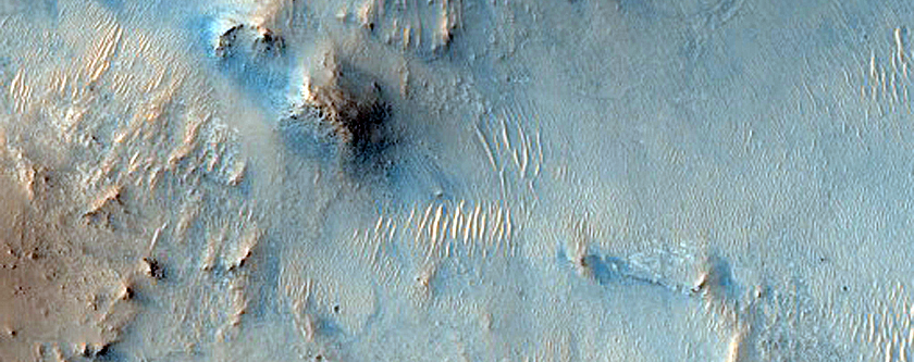 Candidate Landing Site for 2020 Mission Near Jezero Crater