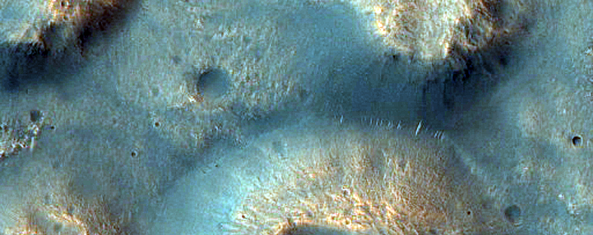 Pitted Cones in Chryse Planitia