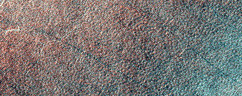 Channel Northeast of Amphitrites Patera